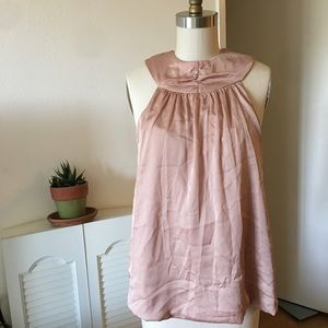 Rose Gold silk top 🌹